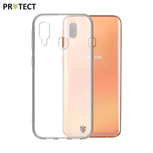 Coque Silicone PROTECT pour Samsung Galaxy A40 A405 Transparent
