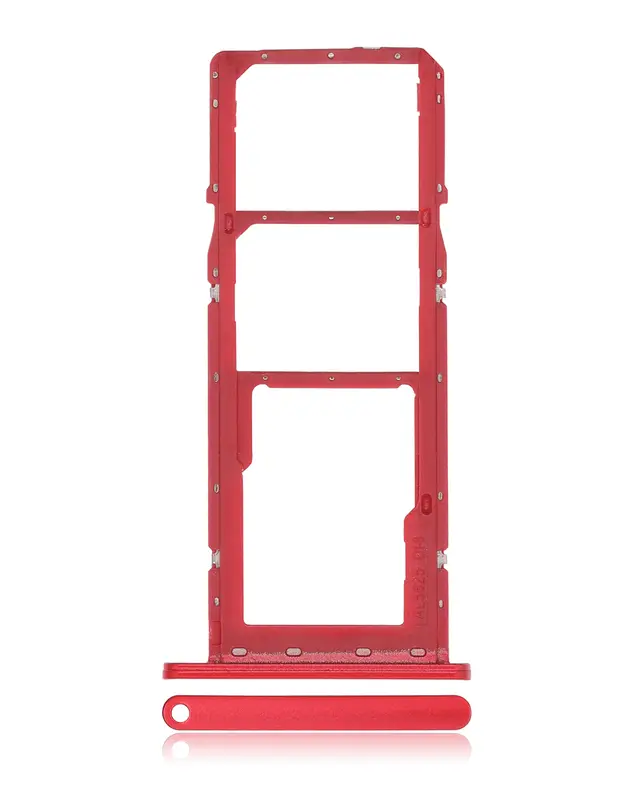Tiroir SIM pour Samsung Galaxy A03S (A037F / 2021) (rouge)