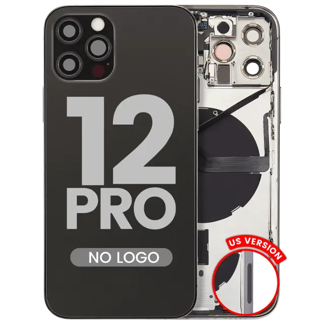 Châssis pour Apple iPhone 12 Pro (version US, compatible premium, graphite)