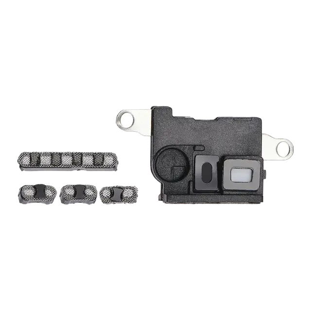 Grille de haut-parleur / micro pour Apple iPhone 11 Pro Max (argent, lot de 10)