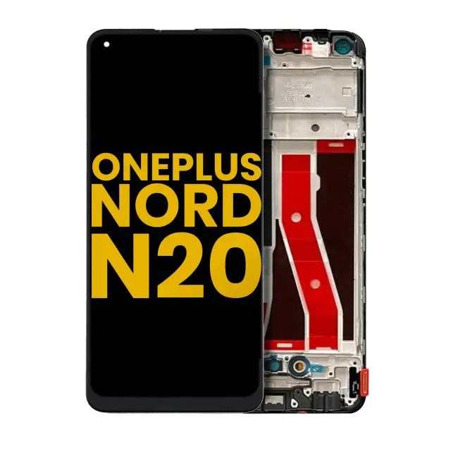 Écran OLED avec châssis pour OnePlus Nord N20 5G (reconditionné, toutes couleurs)