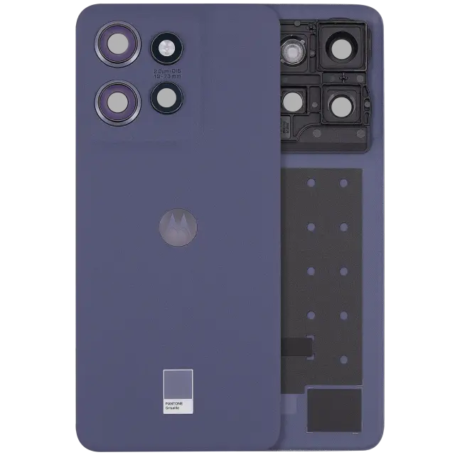 Vitre arrière pour Motorola Moto Edge 50 Neo (XT2409 / 2024) (premium, Grisaille)