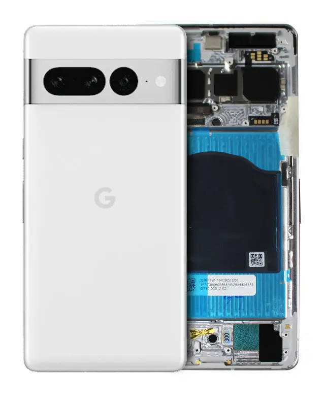 Châssis pour Google Pixel 7 Pro (origine, Snow)
