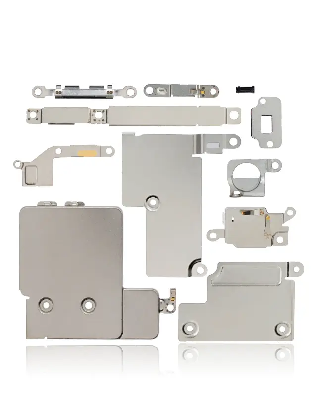 Jeu de petits supports métalliques pour Apple iPhone 13