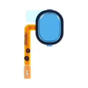 Lecteur Empreinte Premium Samsung Galaxy A40 A405 Bleu