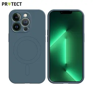 Coque de Protection IZ001 PROTECT pour Apple iPhone 13 Pro MagSafe Bleu