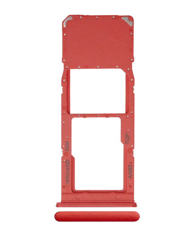 Tiroir SIM pour Samsung Galaxy A12 (A125 / 2020) (rouge)