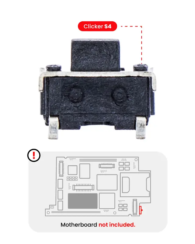 Pièce à microsouder pour Clicker S4