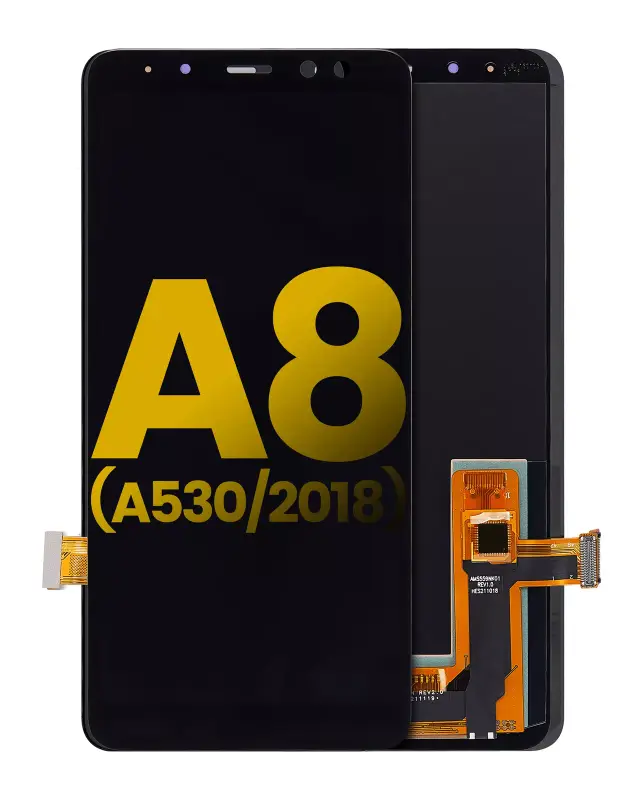 Écran OLED sans châssis pour Samsung Galaxy A8 (A530 / 2018) (reconditionné, toutes couleurs)
