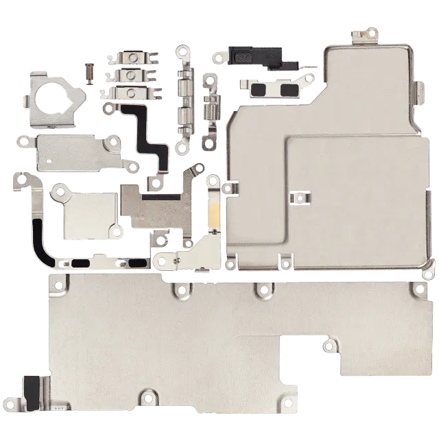 Jeu de petits supports métalliques pour Apple iPhone 14 Pro Max