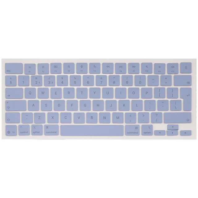 Jeu de touches pour Apple MacBook Neo 13" A3404 (2026) (anglais UK, touches papillon, Indigo)