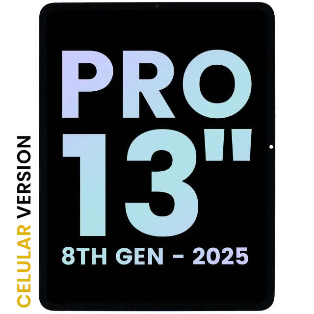Écran OLED avec vitre tactile pour Apple iPad Pro 13" 8th Gen (2025) (version cellulaire, origine)