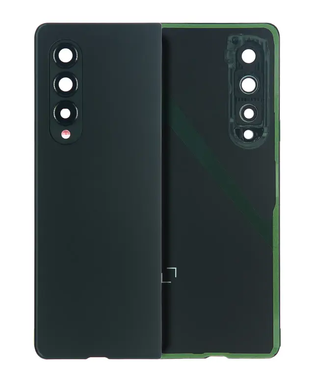 Vitre arrière pour Samsung Galaxy Z Fold 3 (pack service origine, noir fantôme)