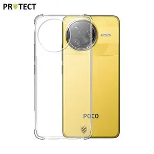 Coque Silicone Renforcée PROTECT pour Xiaomi Poco F7 Ultra Transparent