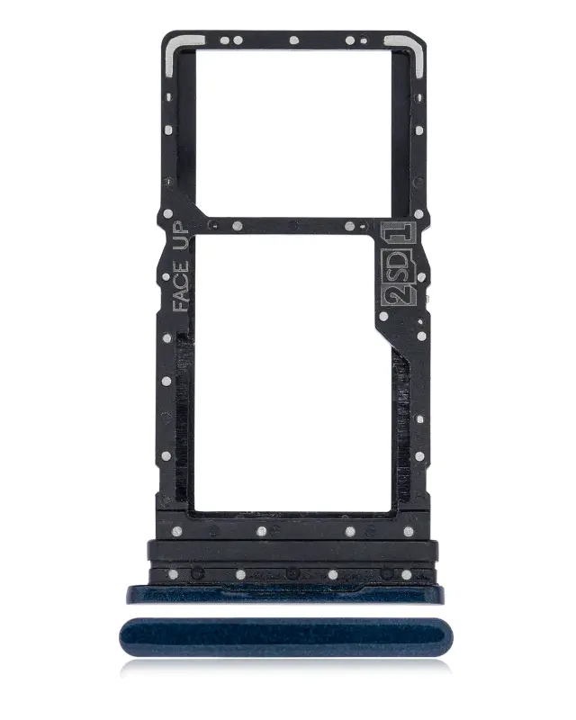 Tiroir SIM pour Motorola Moto G8 Power (XT2041-1 / XT2041-3 / 2020) (Capri Blue)