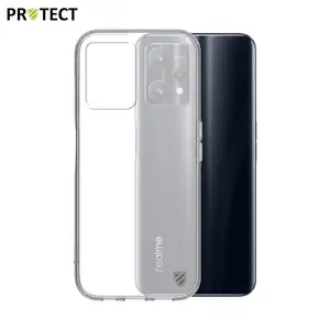 Coque Silicone PROTECT pour Realme 9 Pro+/9 4G Transparent