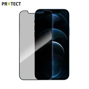 Verre Trempé PRIVACY PROTECT pour Apple iPhone 12/iPhone 12 Pro Transparent