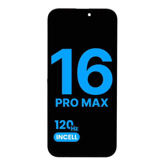 Écran pour Apple iPhone 16 Pro Max (Aftermarket: AQ7 / Incell) (120HZ)