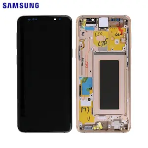 Écran Tactile Original Samsung Galaxy S9 G960 GH97-21696E GH97-21697E Rose Gold