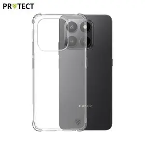 Coque Silicone Renforcée PROTECT pour Honor 400 Smart 5G Transparent