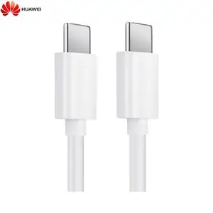 Câble Data USB-C vers USB-C Huawei 04071375 66W 3.3A (1.8m) Blanc
