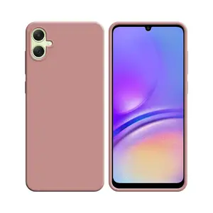 Coque Silicone Compatible pour Samsung Galaxy A05 A055 (#17) Rose