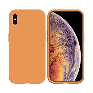 Coque Silicone Compatible pour Apple iPhone XS Max (#61) Corail