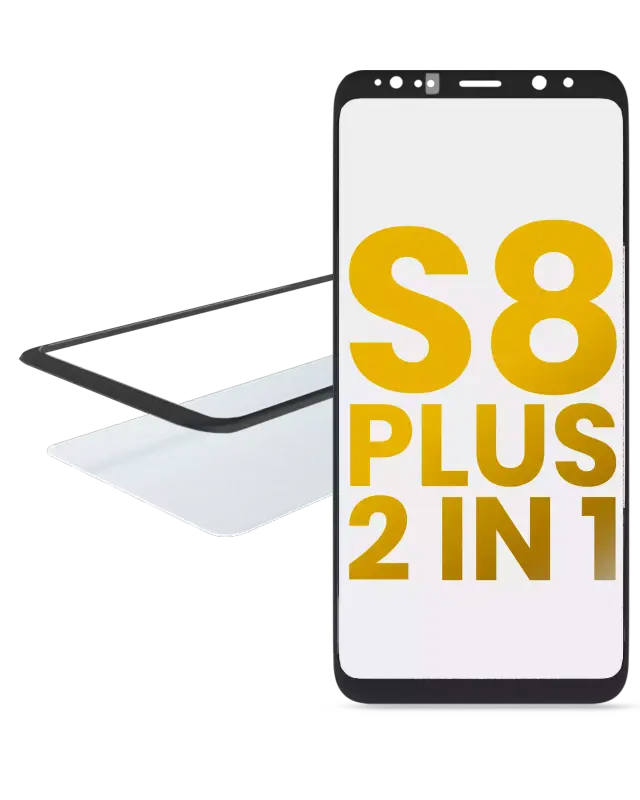 Vitre d’écran avec OCA pour Samsung Galaxy S8 Plus