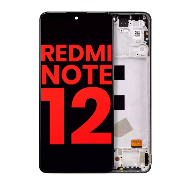 Écran pour Xiaomi Redmi Note 12 4G (compatible premium, toutes couleurs)