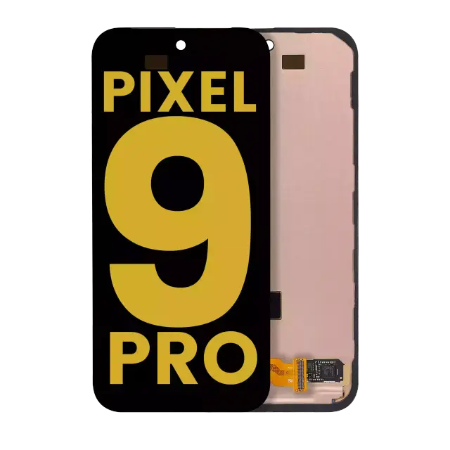 Écran OLED avec châssis et capteur d’empreintes pour Google Pixel 9 Pro (reconditionné, toutes couleurs)