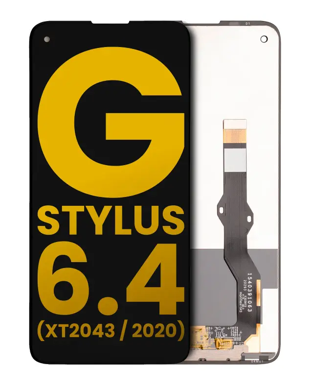 Écran LCD sans châssis pour Motorola Moto G Stylus 6.4" (XT2043 / 2020) (reconditionné, toutes couleurs)