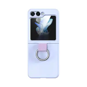 Coque de Protection avec Anneau Z-FL2 Samsung Galaxy Z Flip 5 5G F731 Violet