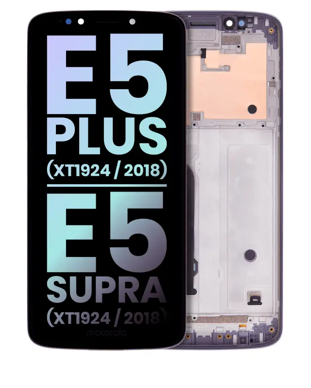 Écran pour Motorola Moto E5 Plus (XT1924 / 2018) / E5 Supra (XT1924 / 2018) (159MM) (version US, origine, gris)