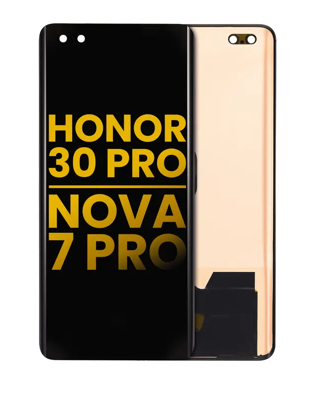 Écran OLED sans châssis pour Huawei Honor 30 Pro / Huawei Nova 7 Pro (reconditionné, toutes couleurs)