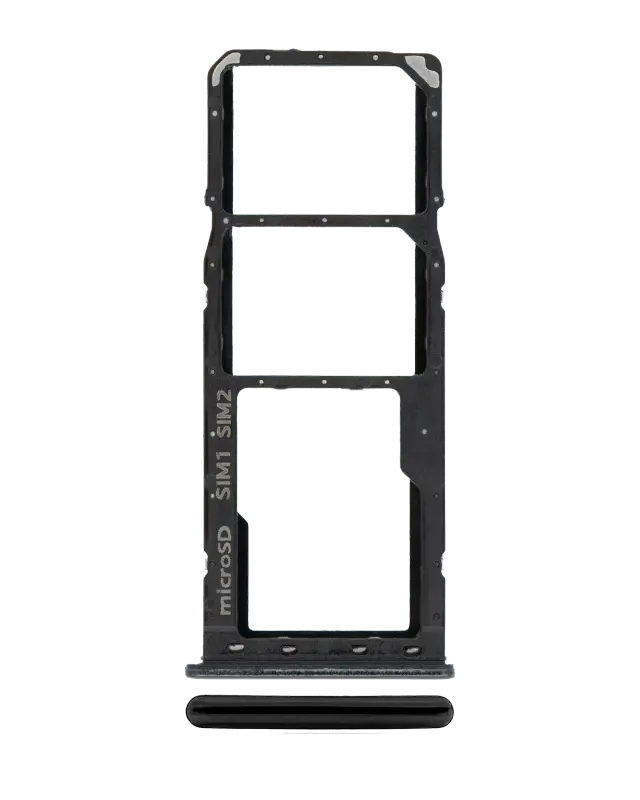 Tiroir SIM pour Samsung Galaxy A20 (A205 / 2019) / A30 (A305 / 2019) / A50 (A505 / 2019) (noir)