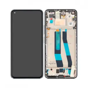 Écran Tactile avec Châssis Xiaomi Mi 11 Lite 4G Noir Encre