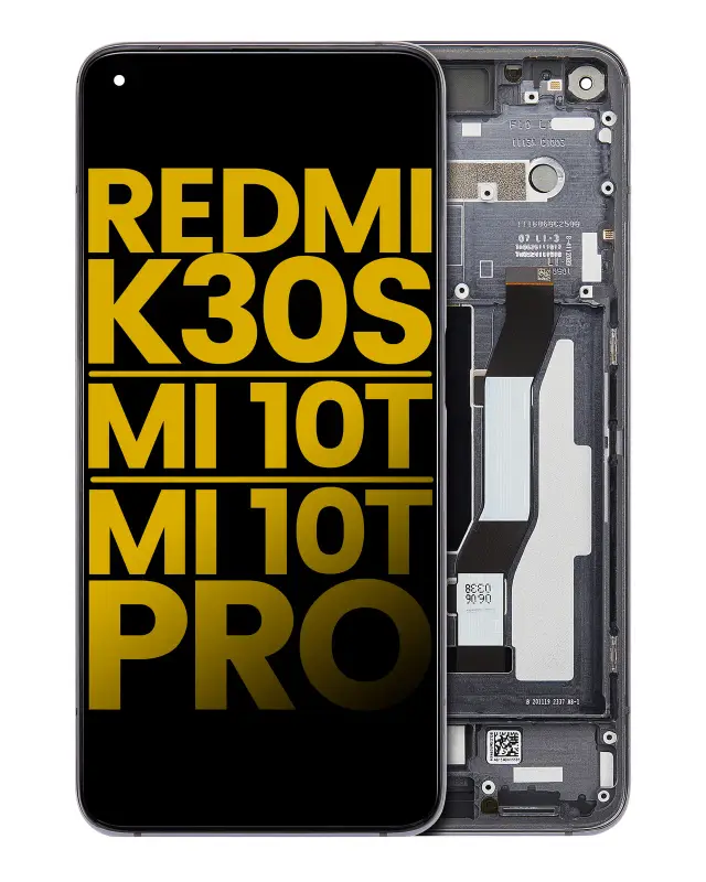 Écran pour Xiaomi Redmi K30S / Mi 10T / Mi 10T Pro 5G (reconditionné, Cosmic Black)