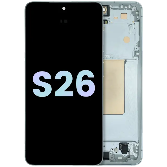 Écran OLED avec châssis pour Samsung Galaxy S26 5G (pack service origine, blanc)