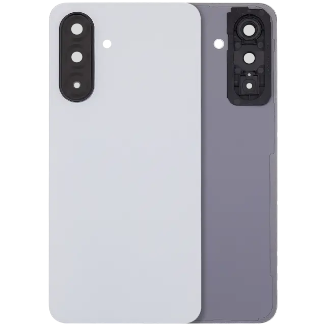 Vitre arrière pour Samsung Galaxy A26 5G (A266 / 2025) (sans logo, compatible premium, blanc)
