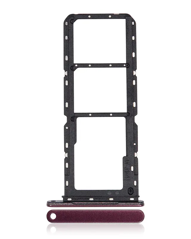 Tiroir SIM pour Samsung Galaxy A14 5G (A146P / R / 2023) (Dark Red)