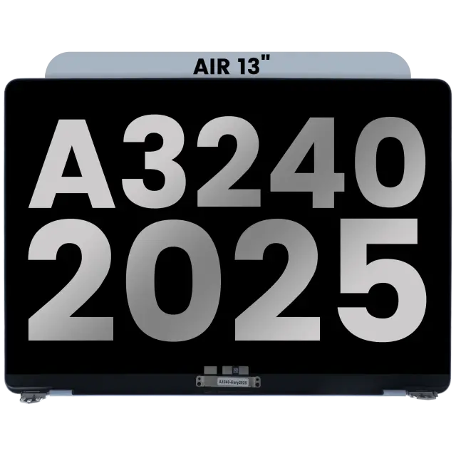 Écran pour Apple MacBook Air 13" A3240 (2025) (origine d'occasion, bleu ciel)