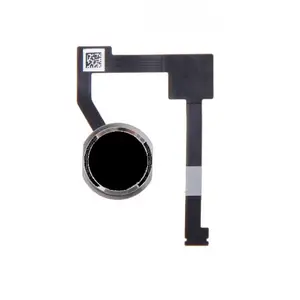 Nappe Home Apple iPad Air 2/iPad Mini 4/iPad Pro 12.9" (1e génération) A1566/A1567/A1538/A1550/A1584/A1652 Noir