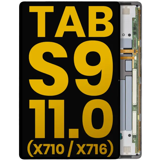 Écran OLED sans châssis pour Samsung Galaxy Tab S9 11.0" (X710 / X716) (2023) (reconditionné, toutes couleurs)