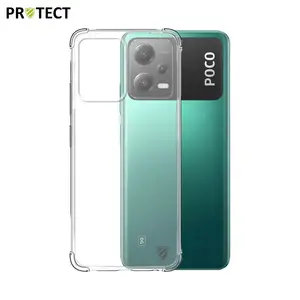 Coque Silicone Renforcée PROTECT pour Xiaomi POCO X5 5G/Redmi Note 12 5G Transparent