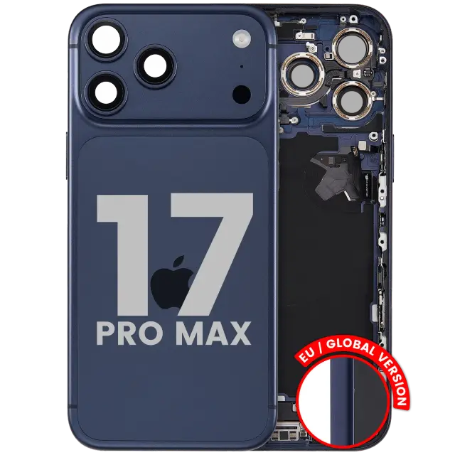 Châssis pour Apple iPhone 17 Pro Max (version EU, origine d'occasion — grade B, Deep Blue)