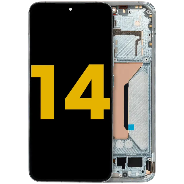 Écran OLED avec châssis pour Xiaomi 14 (reconditionné, Jade Green)