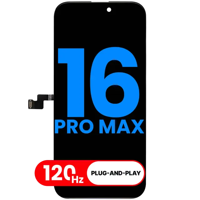 Écran pour Apple iPhone 16 Pro Max (Aftermarket: AQ7 3.0) (120HZ)