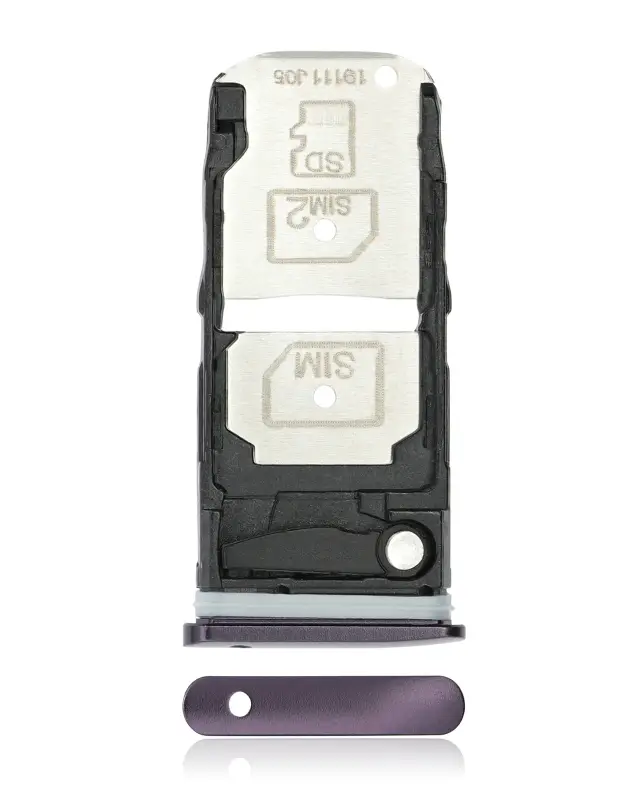 Tiroir SIM pour Motorola Moto Z4 (XT1980 / 2019) (violet)
