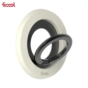 Bague Support Smartphone fscool R2 Magrip MagSafe Blanc