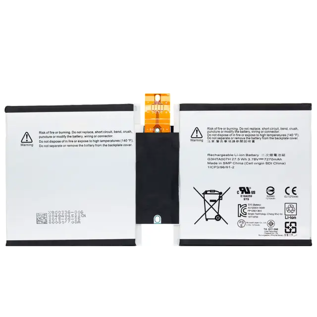 Batterie pour Microsoft Surface 3 (1645) (G3HTA007H)